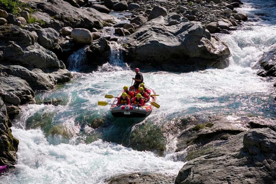 Rafting in the Sesia Gorge - The Location and Meeting Point in Mollia