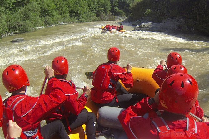 Rafting on Brembo River. - Navigating the Powerful Brembo Rapids