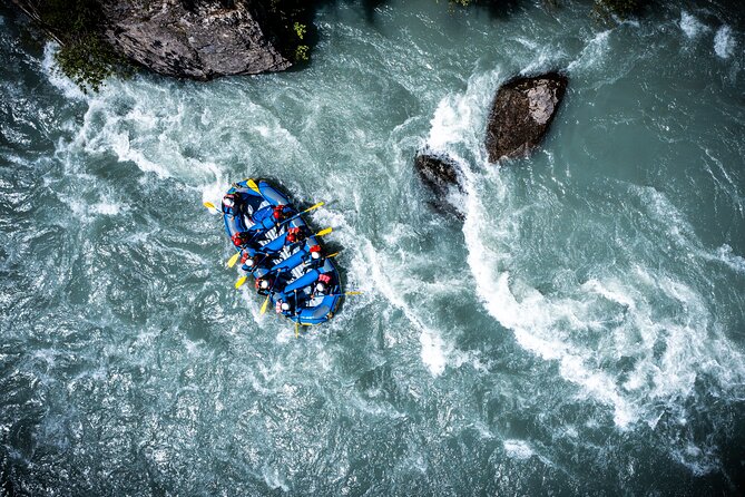 Rafting Vorderrhein in Graubünden - The Scenic Route through Rhine Gorge