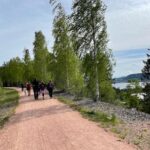 Railway walk along Old Drammen Line - Passing Through Norway’s Longest Railway Tunnel