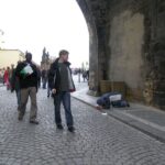 Real Prague Tour - Starting Point at the Czech National Bank Entrance