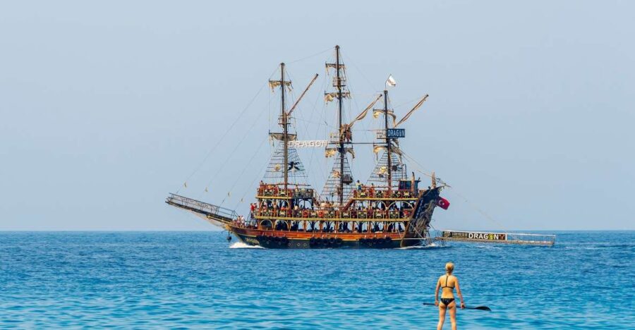 Red Dragon Pirate Boat Trip & Lunch - Starting at Kemer Beach and Boarding the Pirate Boat