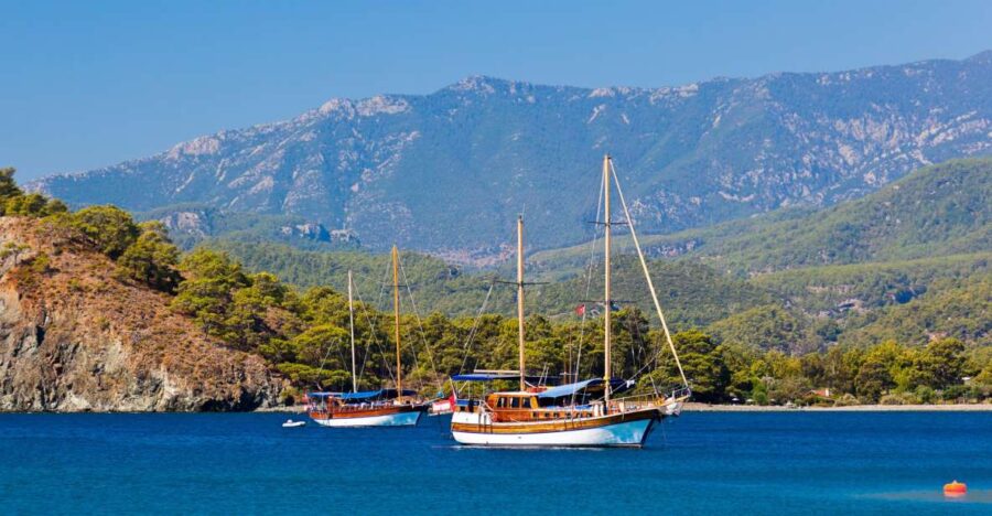 Relaxing Boat Trip with Lunch and Drinks - Visiting the Ancient City of Phaselis