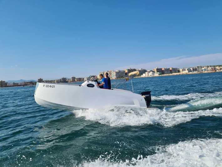 RENT BOAT CATTLEYA 8H - Visiting the Island of Tabarca: A Natural Reserve Near Santa Pola