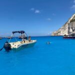 Rent your own boat with no license required - Starting at Alikanas Harbor for a Custom Coastal Journey
