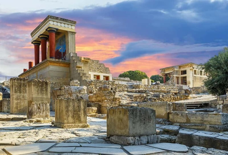 Rethymno/Bali: Knossos and Heraklion City/Museum Day Trip - Discovering the Myth and Symbols of Knossos