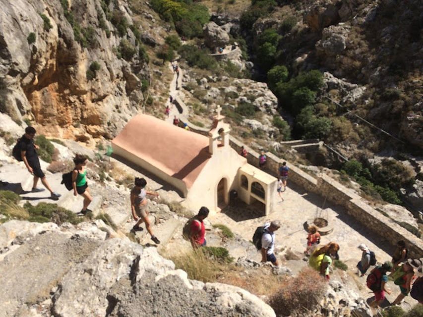 Rethymno Private Tour to Kourtaliotiko Gorge & Kalypso Beach - Transportation and Pickup Details in Rethymno