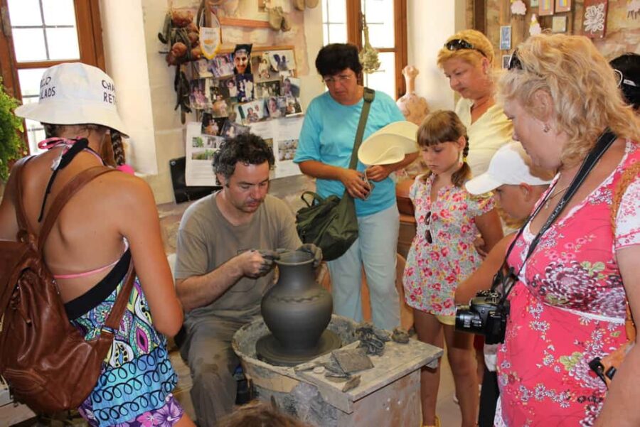 Rethymno:Arkadi Monastery Margarites Village & Melidoni Cave - Logistics and Comfort