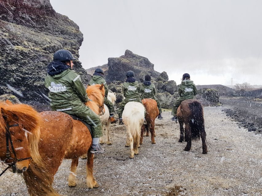 Reykjavik: Red Lava Horse Riding Tour - Meeting Points and Logistics in Reykjavik