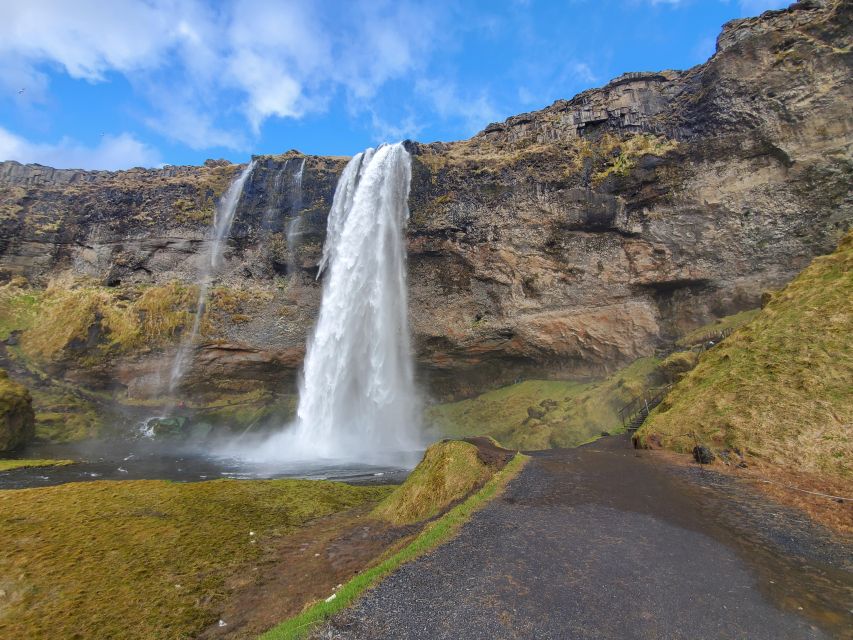 Reykjavik: South Coast and Katla Ice Cave Small Group Tour - Visiting the Iconic Waterfalls: Seljalandsfoss and Skogafoss