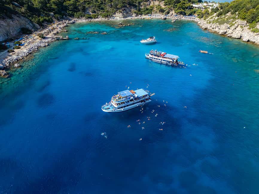 Rhodes: Bay to Bay Cruise with Lunch - Starting Point at Eleftherias Square and Departure Details