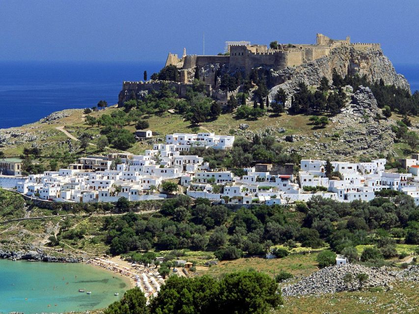 Rhodes: Boat trip to Lindos with Swimming Stops - Exploring Lindos Village and Its Ancient Acropolis