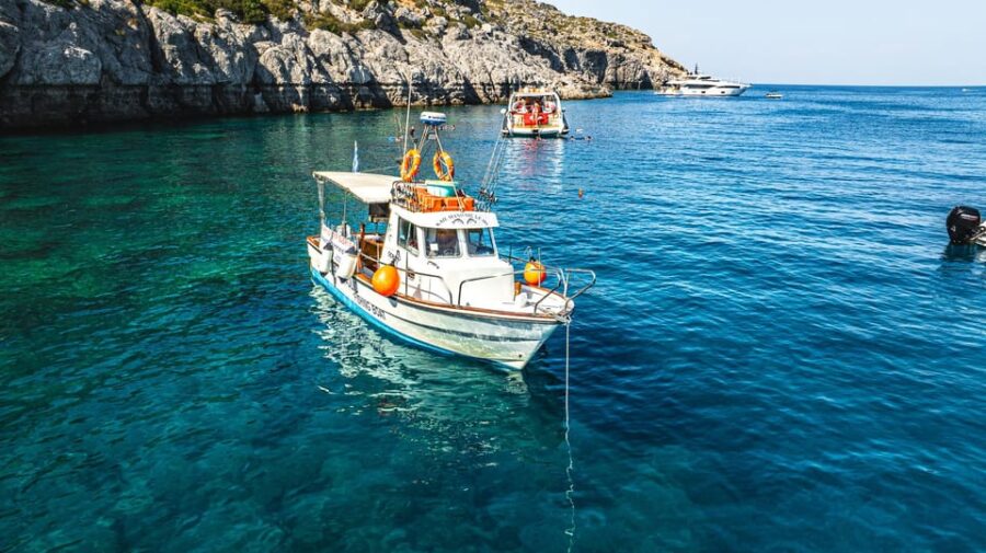 Rhodes: Captain Manolis Fishing Trip with BBQ and Swimming - The Starting Point at Kolona Port and How to Find the Boat