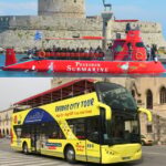 Rhodes: Combo Ticket - Hop On Hop Off Bus & Submarine Cruise - Discover Rhodes’ Iconic Locations on the Hop On Hop Off Bus