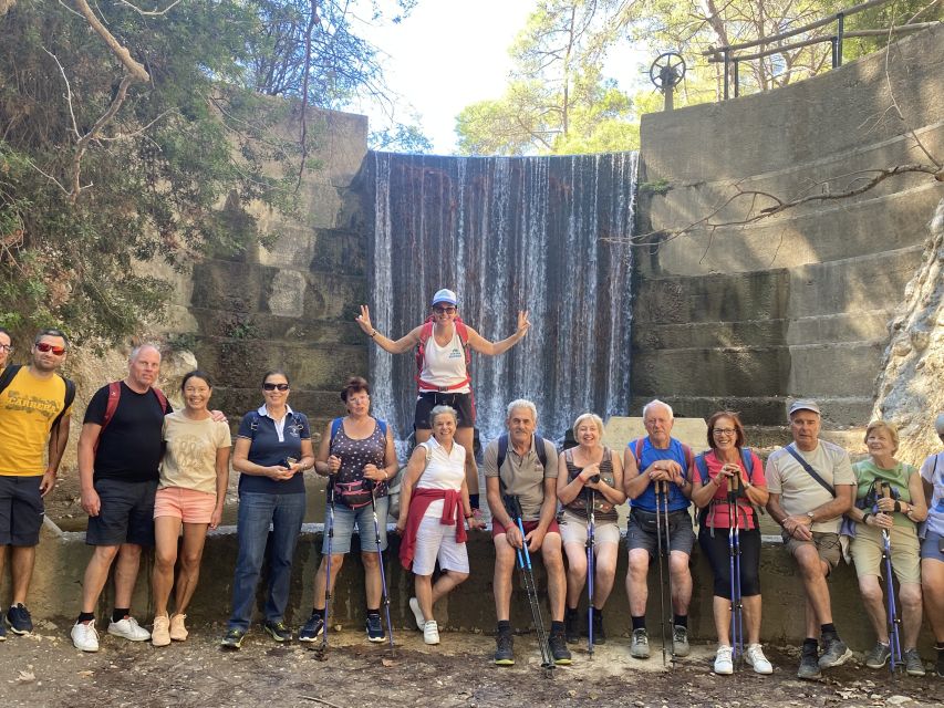 Rhodes: Guided Hike to 7 springs from Archangelos - Discovering the Famous Seven Springs and the Water Tunnel