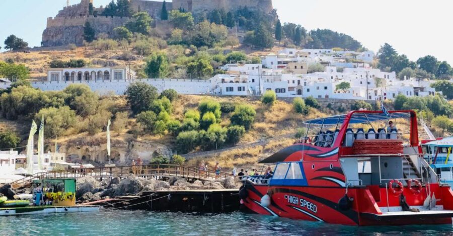 Rhodes: High Speed Cruise to Lindos - Convenience at the Heart of Rhodes