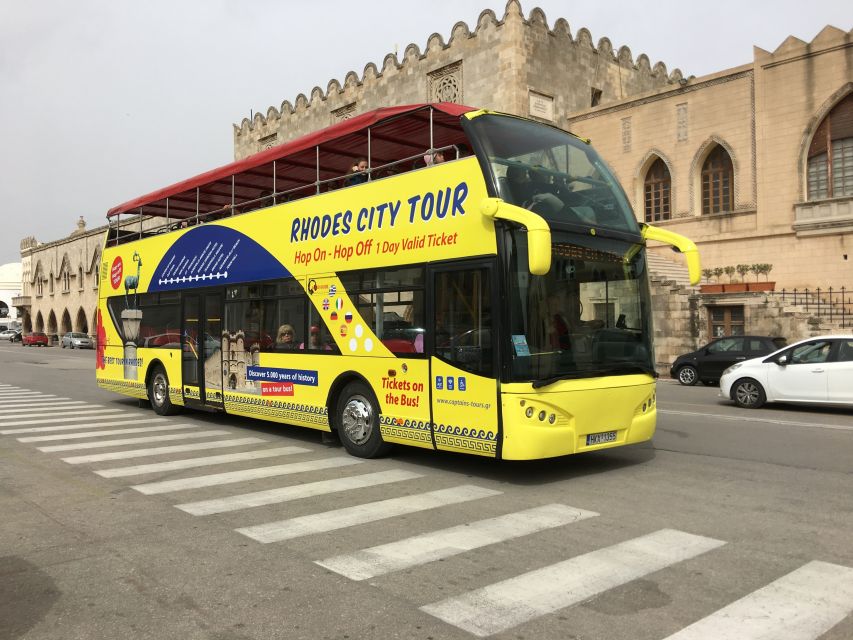 Rhodes: Hop-On Hop-Off City Tour Bus - Exploring Rhodes’ Historic Sites from the Bus