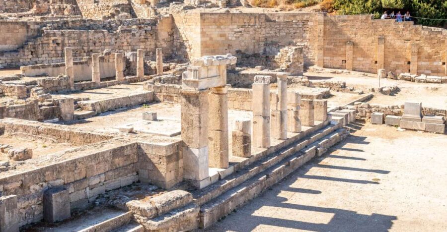 Rhodes: Kamiros, Monolithos and Lindos Village Guided Tour - Monolithos Village and Its Breathtaking Views