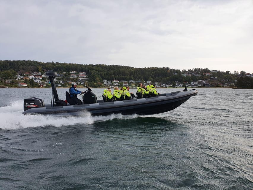 RIB Boat Tour with Lighthouse Visit in the magic Archipelago - Starting Point and Group Size Restrictions in Tønsberg