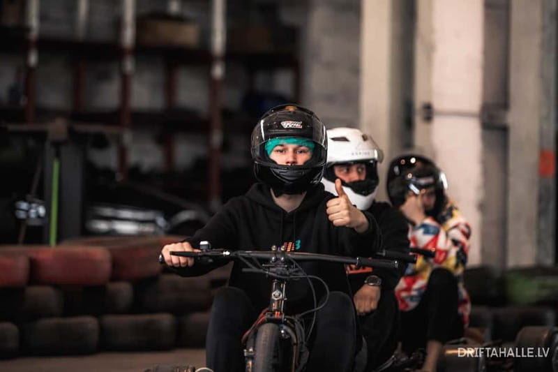 Riga | Drifta Halle: Extreme 20 minute ride on a drift trike - Two 10-Minute Rides for Maximum Excitement