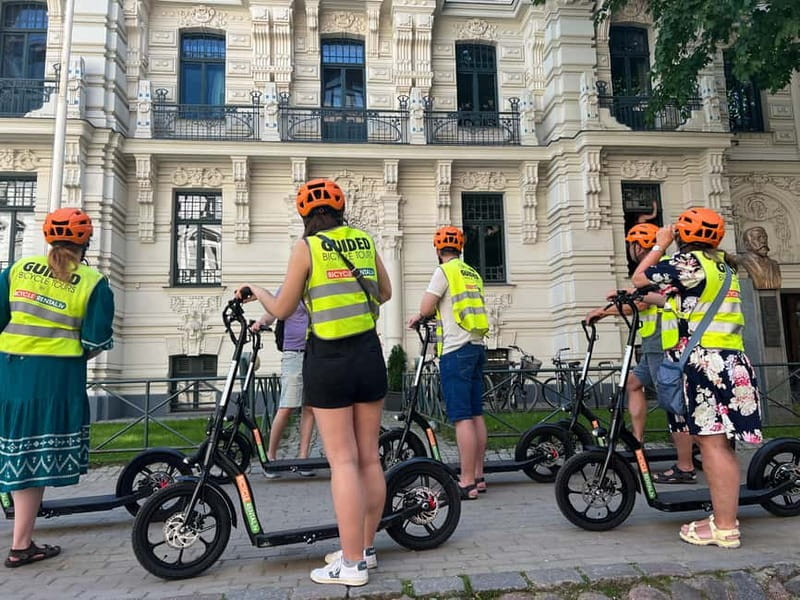 Riga Highlight Big wheel e-scooter Group or Private tour - Starting Point and Meeting Details