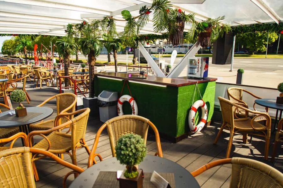 Riga panorama trip - River Cruises Latvia - Starting Point at 11. Novembra Embankment Next to Vanu Bridge