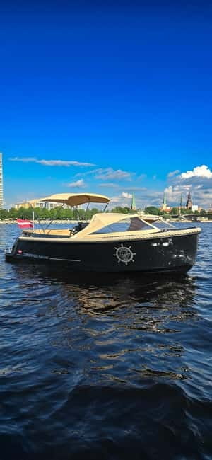 Riga: Private Boat Tour City Canal and Daugava River - The Classic Cabrio Tender Boat: Style and Comfort on the Water