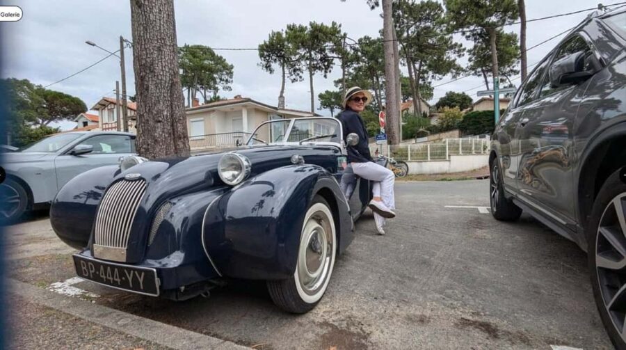 Rochefort: road trip in a retro car - 2CV, Méhari, Burton - Starting Point Near Rochefort Train Station