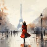 Romantic Eiffel Tower Couple Photoshoot - The Iconic Eiffel Tower as a Photoshoot Backdrop