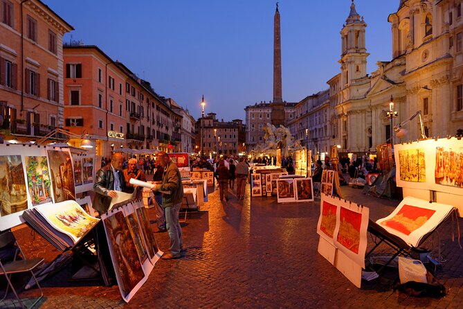 Romantic Glow of Rome Twilight Walking Tour - Exploring the Spanish Steps at Night