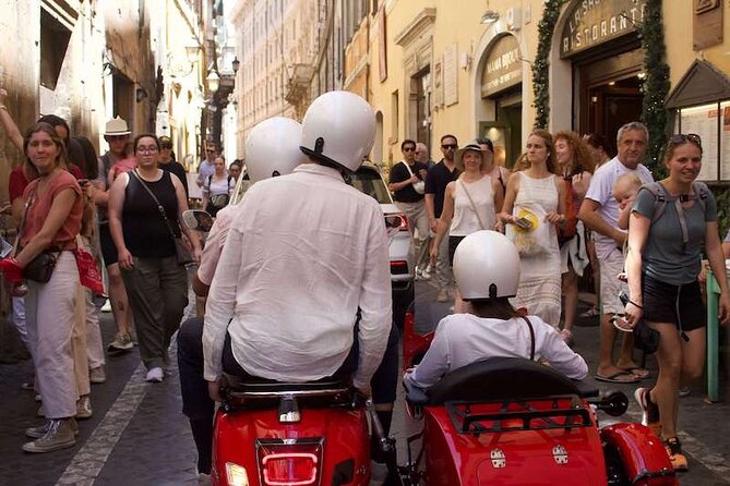Rome 3 hours Vespa Sidecar Private Tour with Gelato - Exploring Trastevere and Janiculum Hill
