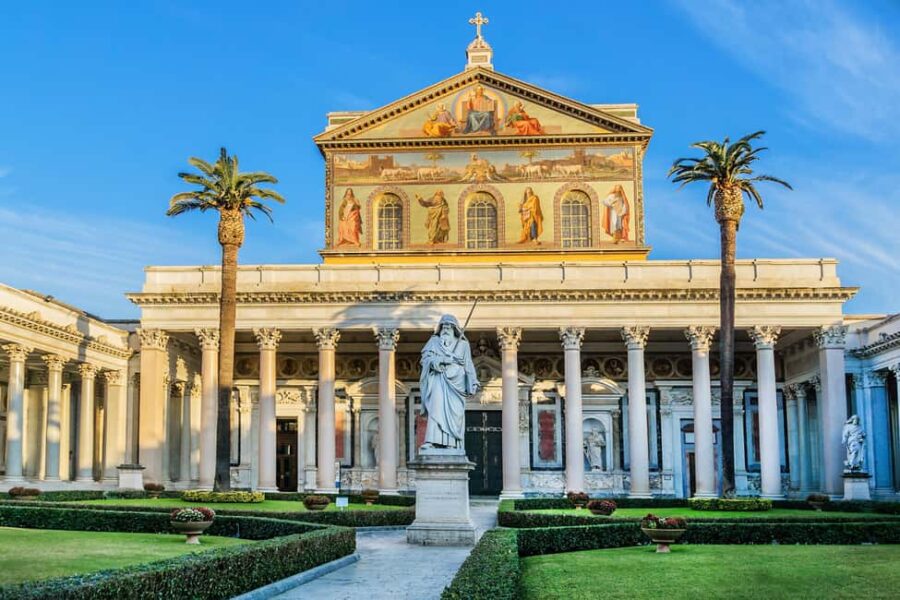 Rome: 3 Papal Basilicas Guided Tour with Minivan Transfers - From Piazza del Risorgimento to Romes Holy Sites