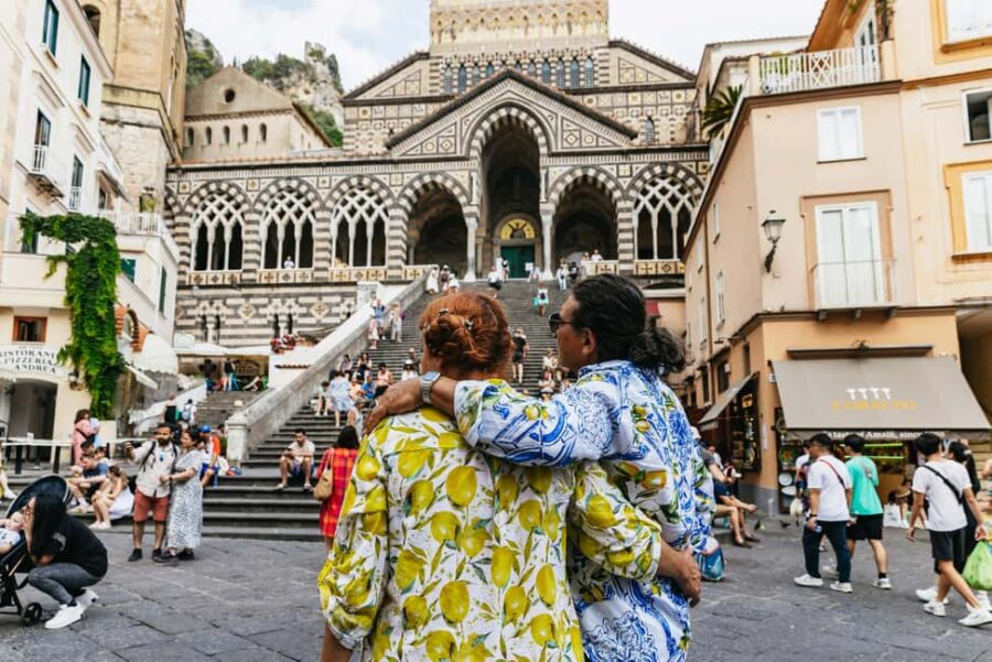 Rome: Amalfi Coast & Positano Day Trip with Coastal Cruise - Exploring Positanos Colorful Streets and Beaches