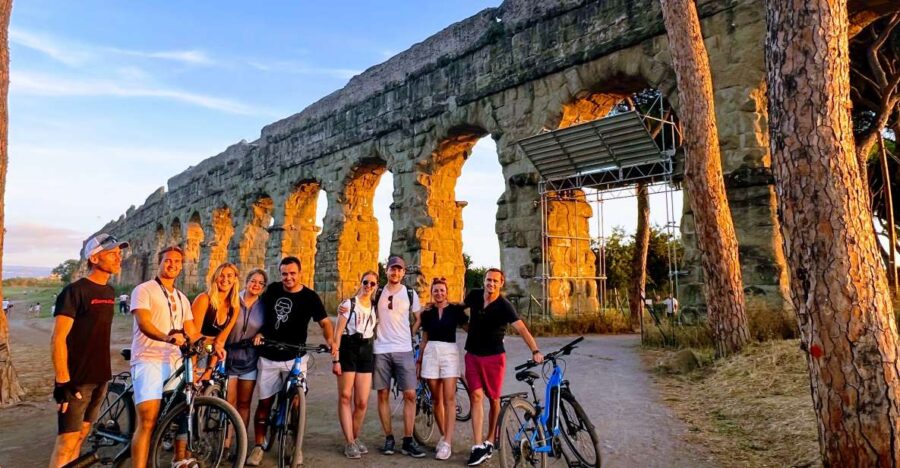 Rome: Appian Way & Catacomb Sunset E-bike Tour, Food & Drink - The Catacombs of St. Callisto: Underground Burial Sites