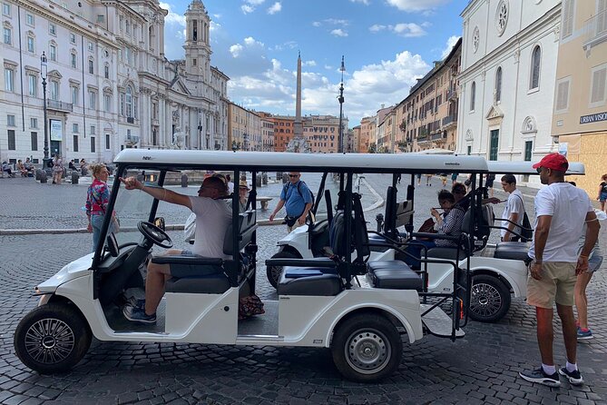 Rome by Golf Cart & Food Tasting - Detailed Stops and Cultural Highlights