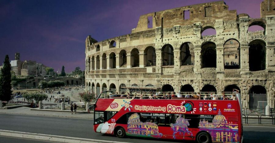 Rome: City Highlights Open-Top Bus Night Tour - Starting from the Heart of Rome: Meeting Point and Duration