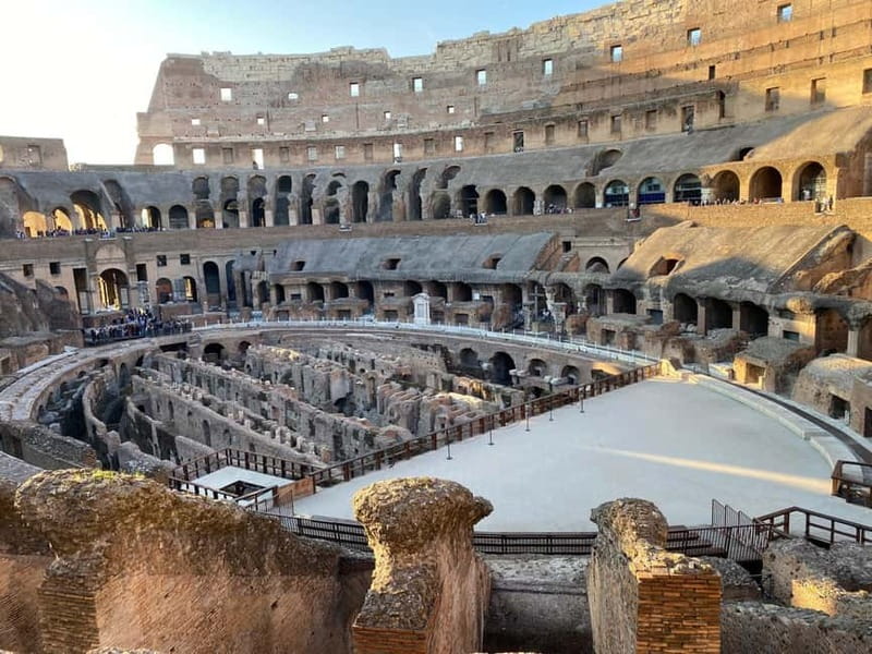 Rome: Colosseum, Forum Audio Tour with Hop-on Hop-off Bus - Collecting Your Tickets at "ARTOUR" in Front of the Colosseum