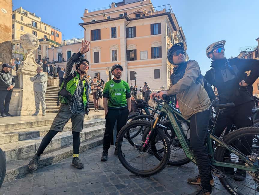 Rome E-Bike Highlights Tour & Tasting in Secret Cave - Starting Points and Pickup Options in Rome