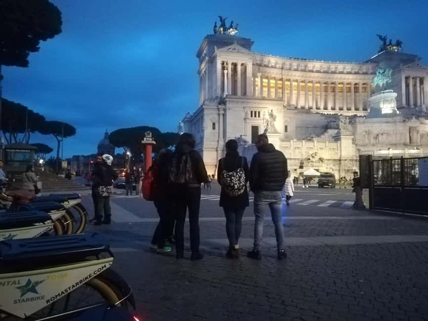 Rome: E-Bike Sunset Tour with Pizza Option - Exploring Rome’s Ancient Marvels at Sunset