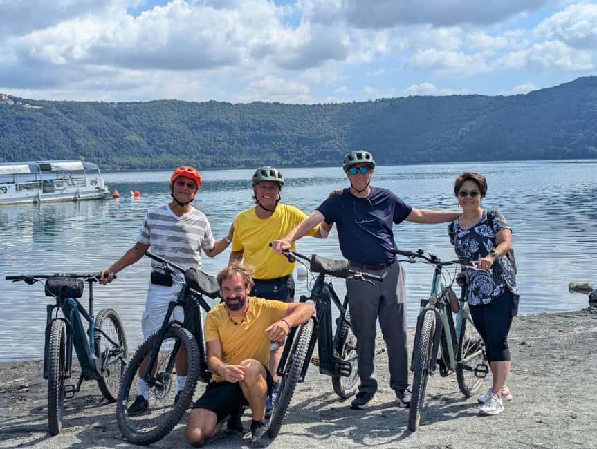 Rome: E-Bike Tour on the Appian Way to Castel Gandolfo and the Lake - Pedaling Along the Historic Appian Way
