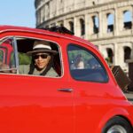 Rome: Fiat 500 Unveiling Rome's Secrets - The Charm of a Vintage Fiat 500 in Rome