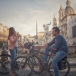 Rome from the Tiber: cycling tour through history and beauty - The Iconic Landmarks: Castel SantAngelo and San Paolo Basilica
