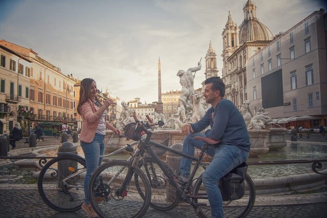 Rome from the Tiber: cycling tour through history and beauty - The Iconic Landmarks: Castel SantAngelo and San Paolo Basilica
