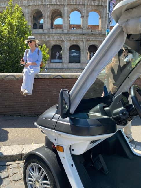 Rome: Golf Car Tour for Cruise Passengers - Starting Point at Piazza della Repubblica