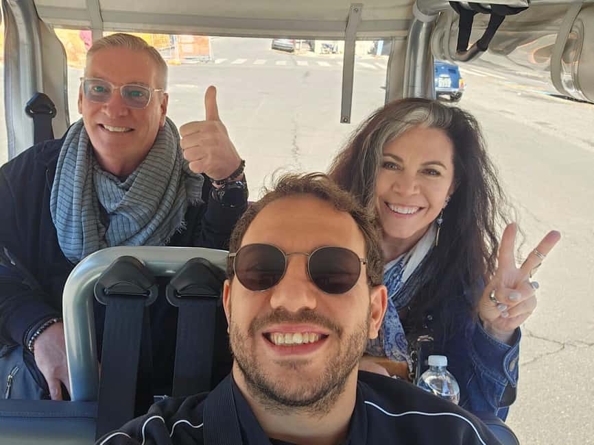 Rome Golf Cart Tour: Catacombs & Appian Way with Tickets - Exploring the Appian Way in Comfort