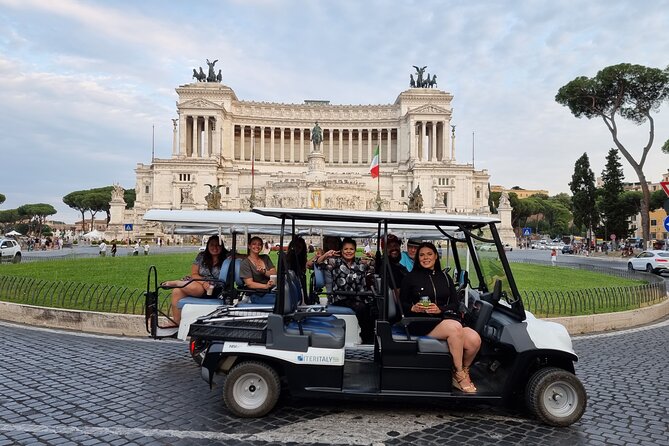 Rome Golf Cart Tour from Villa Borghese Gardens - Exploring Villa Borghese and Piazza del Popolo