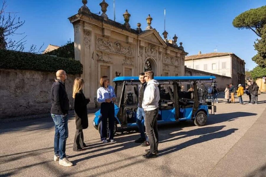 Rome: Golf Cart Tour with Augmented Reality - Exploring Iconic Roman Sites: Mouth of Truth and Theatre of Marcellus