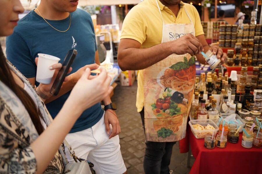 Rome: Guided City Food Tour by Vespa and Tastings - Riding the Vespa Through Rome’s Historic Streets