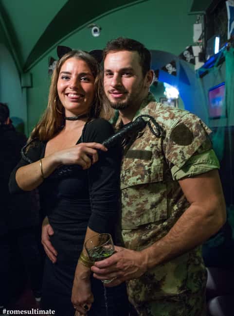 Rome Halloween Bar Crawl and Nightlife Party Experience - The Open Bar and Drink Options