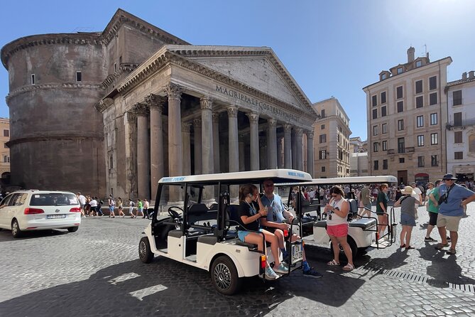 Rome Highlights City Tour by Golf Cart with Gelato - Exploring the Iconic Stops of Rome by Golf Cart